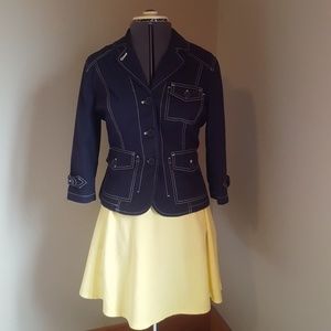 Loft Ann Taylor petites blue blazer size 6